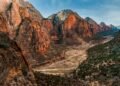 west rim trail zion